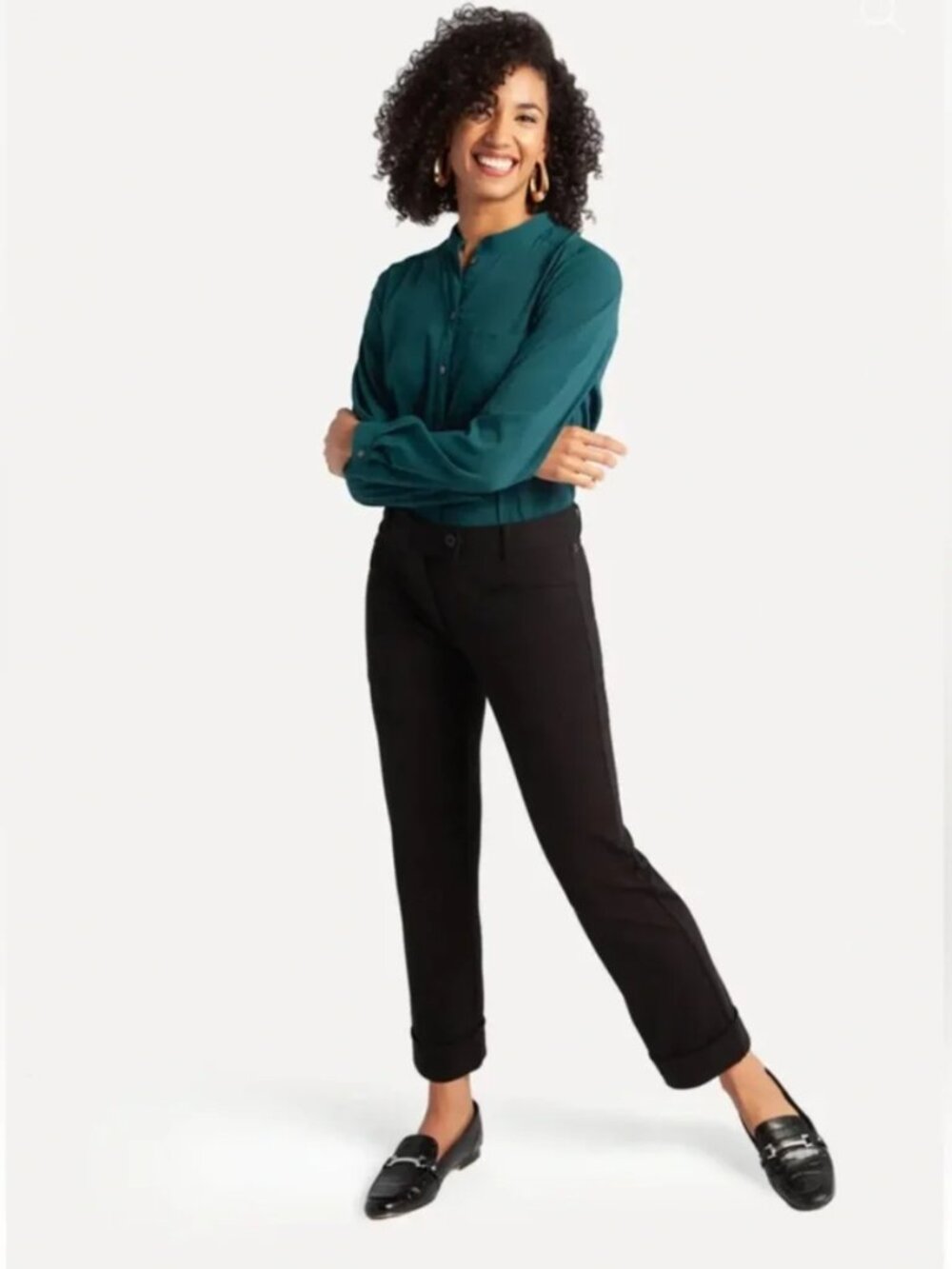 New Betabrand Black Chelsea Joggers Dress Pant Yoga Pants Medium Petite